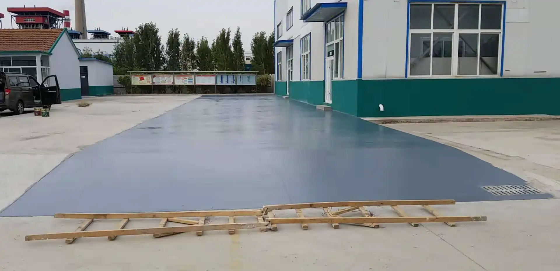 陕西车间厂房地坪漆修补翻新